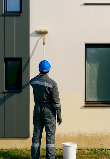 Travaux de rénovation peinture-ravalement