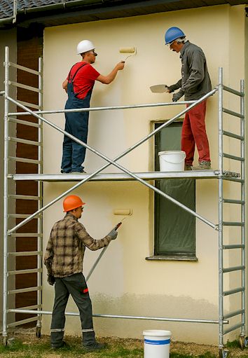 Embellissement peinture-ravalement