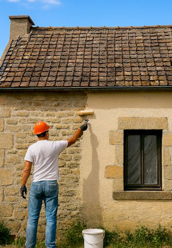 Murale peinture-ravalement