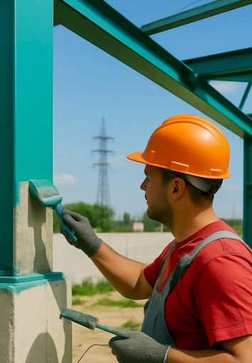 Large gamme peinture-industrielle