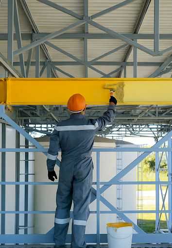 Moisissures peinture-industrielle